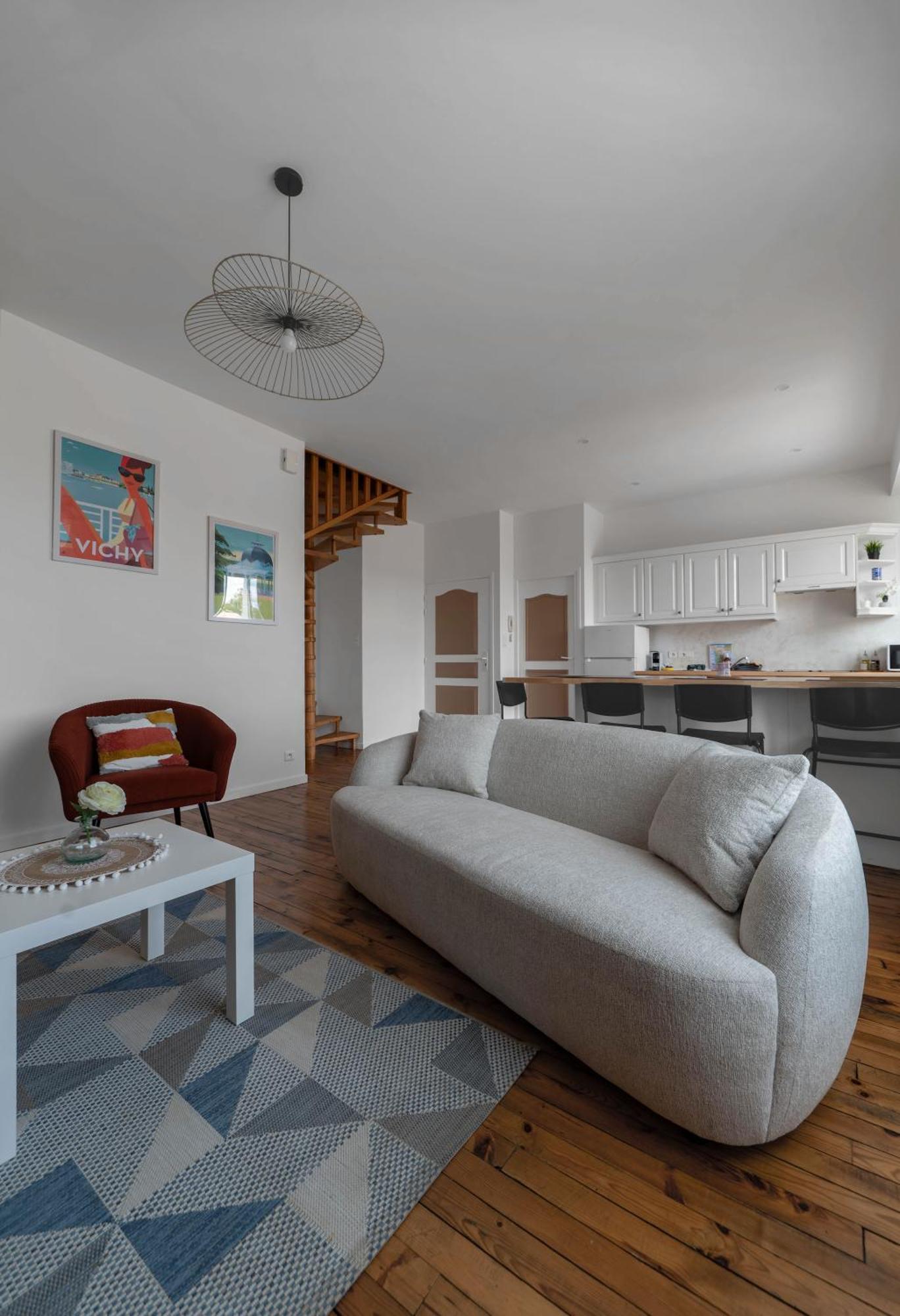 Le Grenet - Appartement Design En Duplex Віші Екстер'єр фото